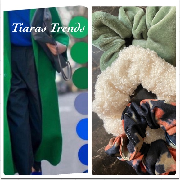 Colorful Trio Bundle Scruchies - Picture 1 of 6